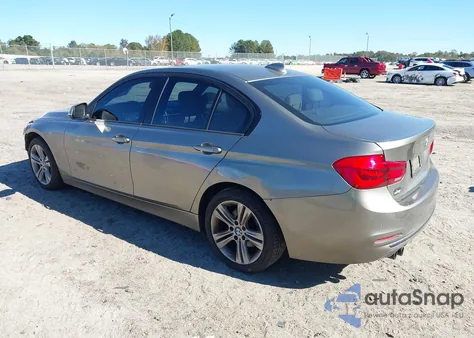 2016 BMW 328I from USA, damaged, VIN WBA8E9G57GNT86159